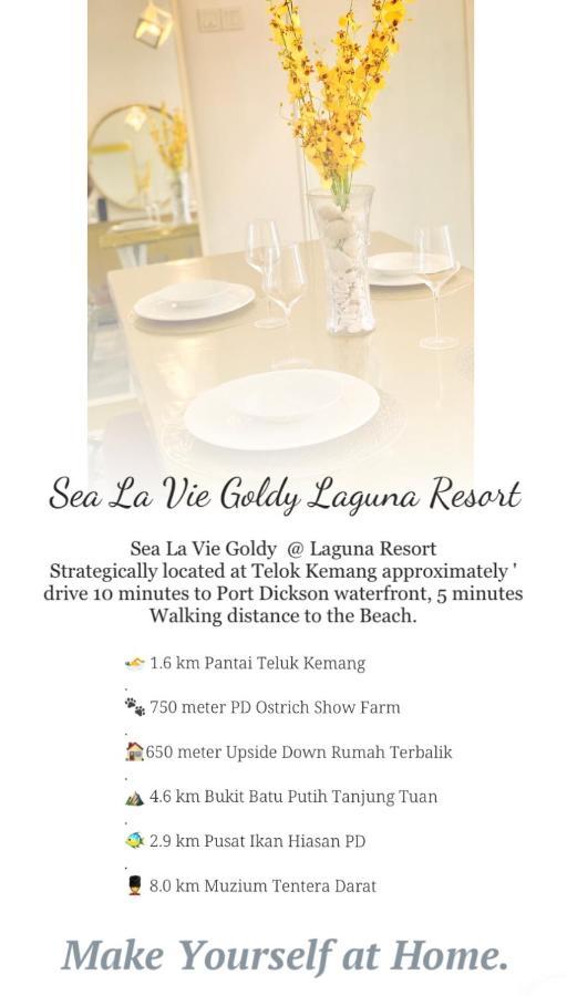 Sea La Vie Goldy @ Laguna Resort Port Dickson Eksteriør bilde